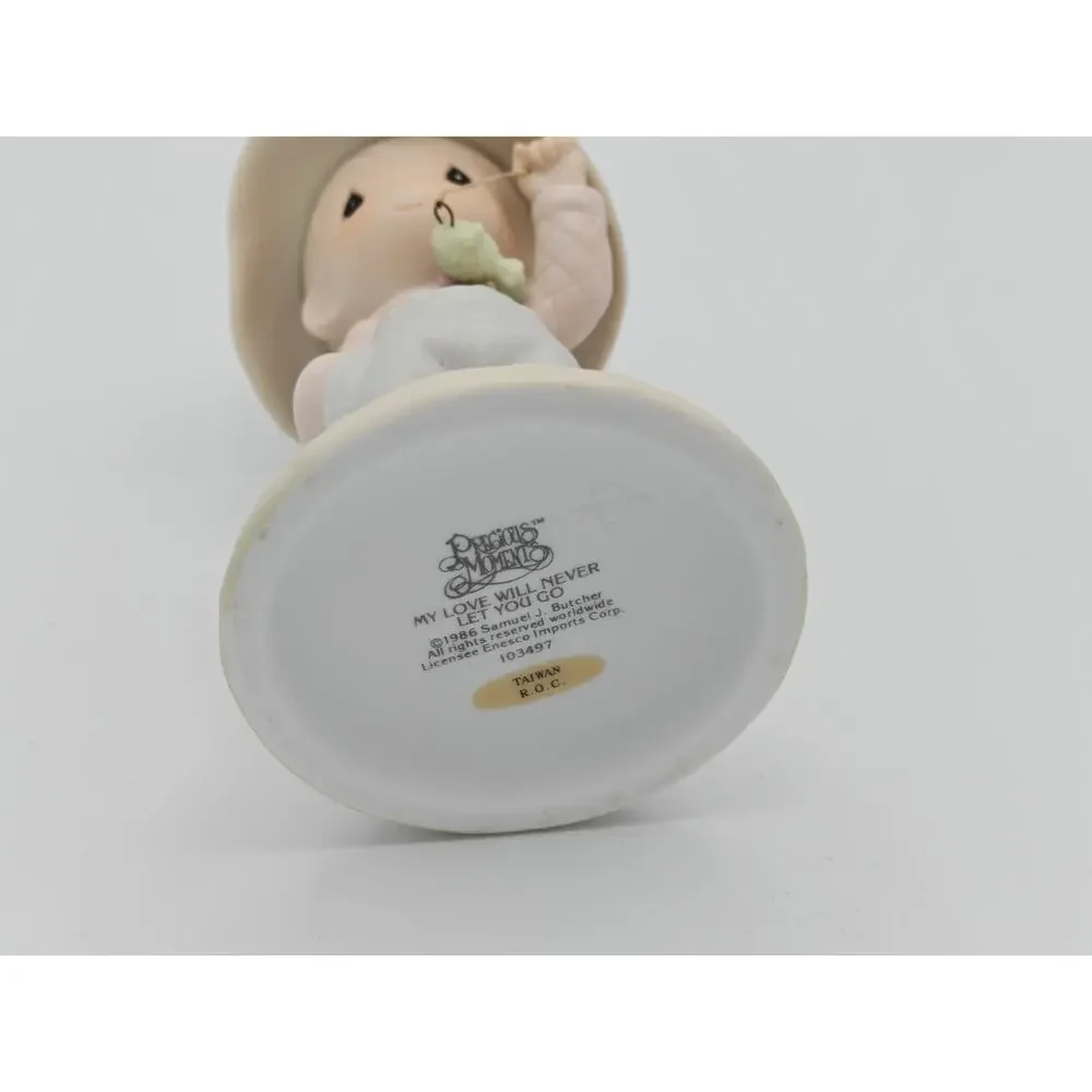 Precious Moments My Love Will Never Let You Go Figurine 1986 Enesco 103497